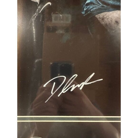 D'Andre Swift signed autographed Philadelphia Eagles 16x20 Photo Framed JSA - Picture 2 of 6